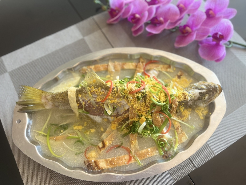 Cá chẽm sốt chua ngọt